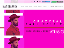 Tablet Screenshot of matkearney.com